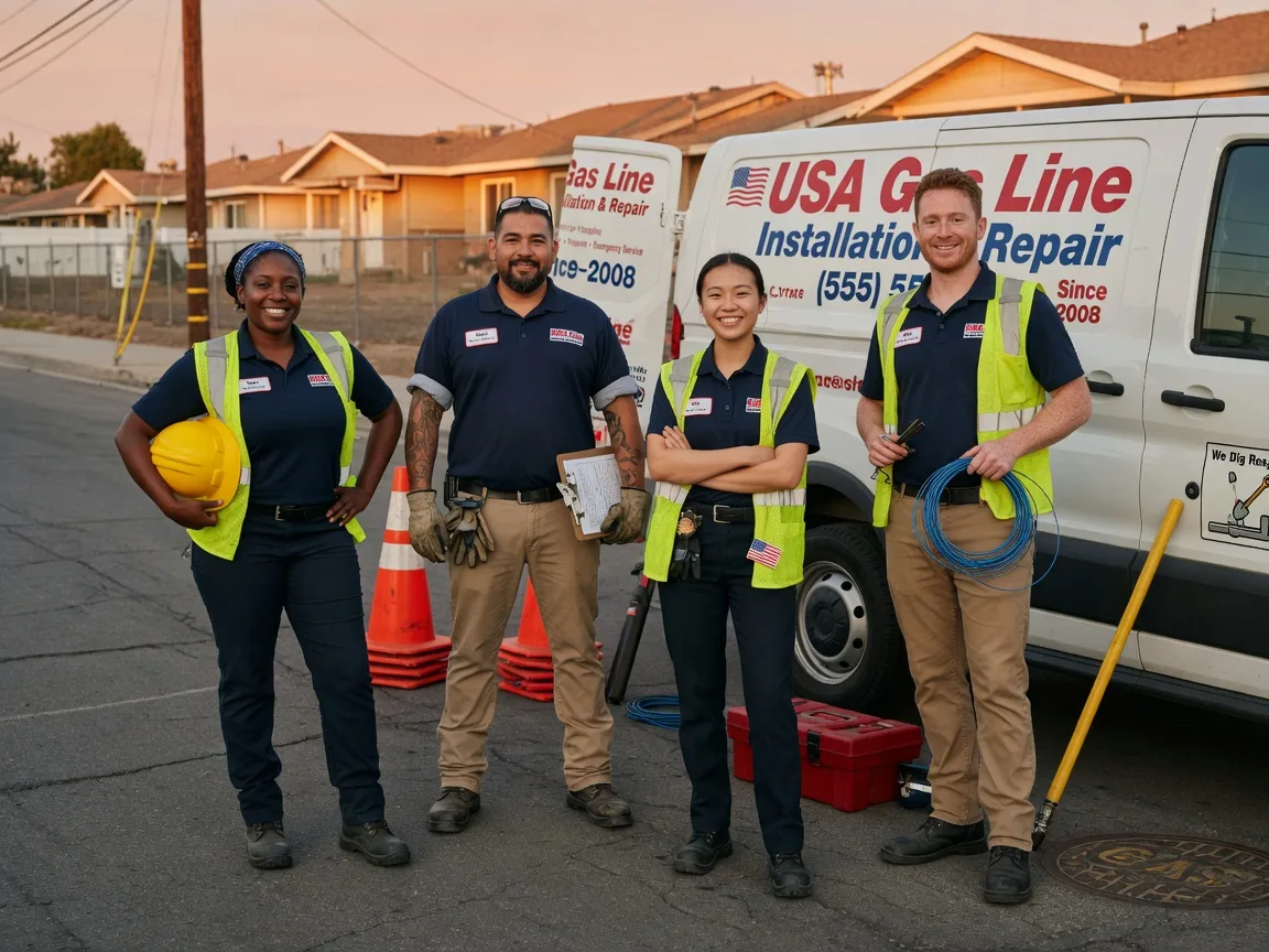 Gas Line Installation company in Hurt, VA